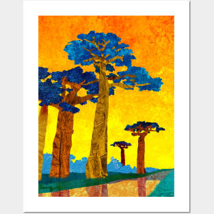 Big baobabs Posters and Art